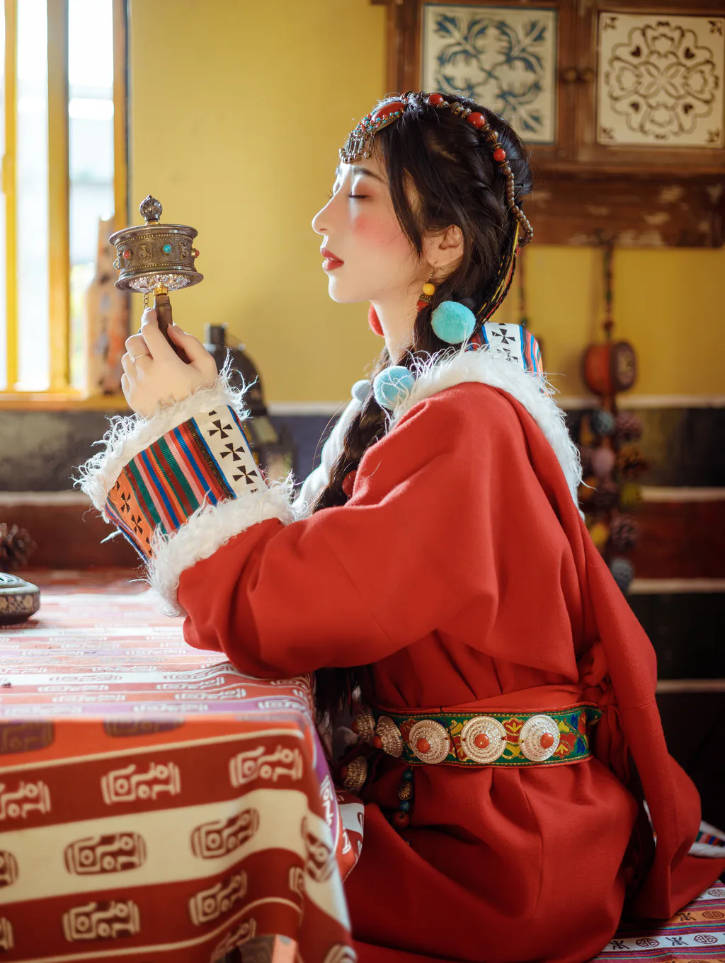 [YITUYU艺图语]2023.04.05 藏服少女 小希[24+1P/337MB]插图1