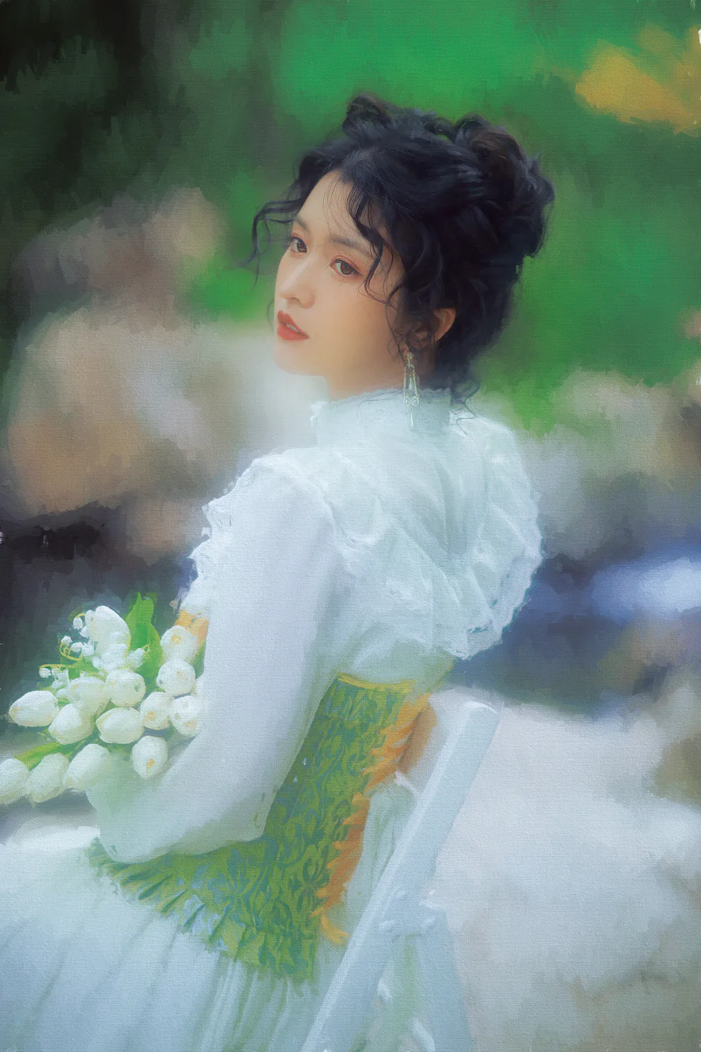 [YITUYU艺图语]2023.04.13 撑阳伞的少女 一束青 [23+1P/502MB]插图1