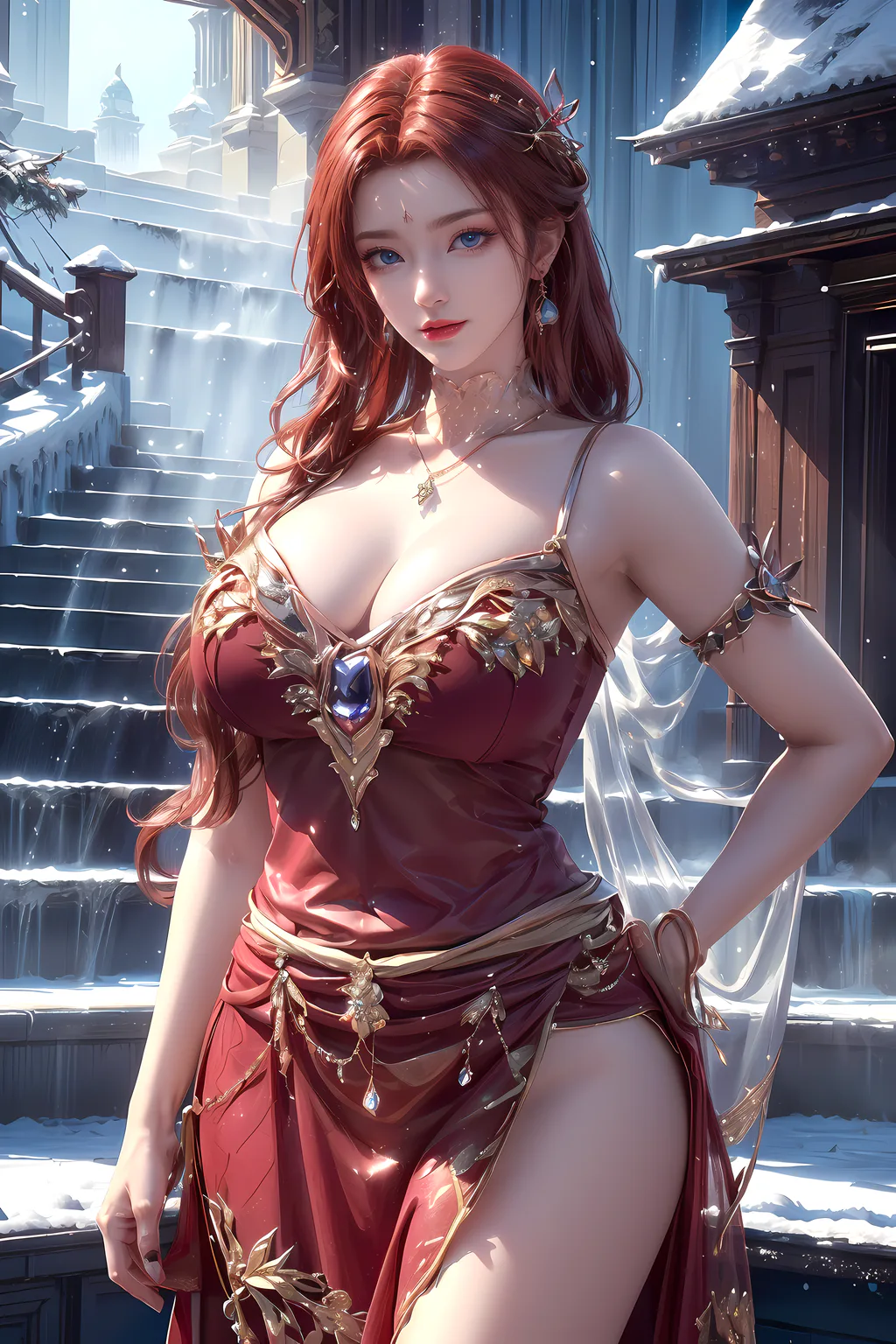 AI绘画 1097 斗破苍穹-雅菲[30P/271M]插图1