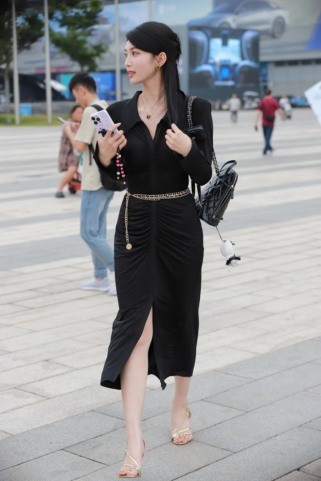 精选街拍作品 NO.6710 黑色长裙[172P/124MB]插图2