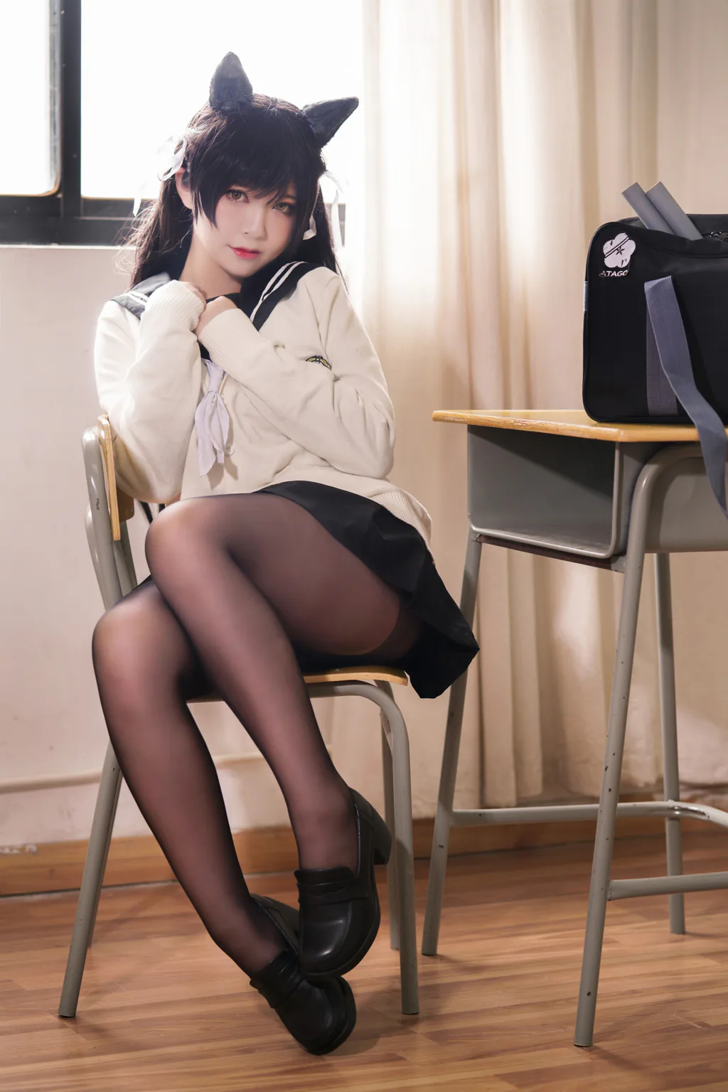 半半子 – 爱宕 学园幻想曲[25P/296MB]]插图