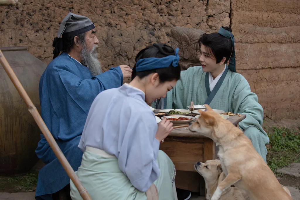 [YITUYU艺图语]2023.04.04 做腊肉 一方伊人yi&杰桑桑桑_&汉服爷爷云中鹤[25+1P/343MB]插图2