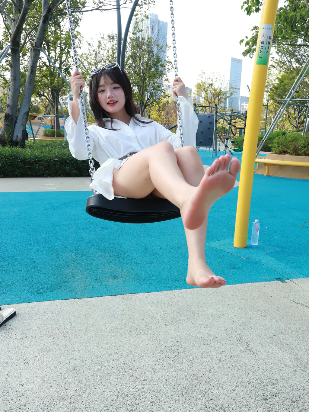 约拍系列 019号作品 白衣凉鞋[460P/46V/6.86GB]插图2