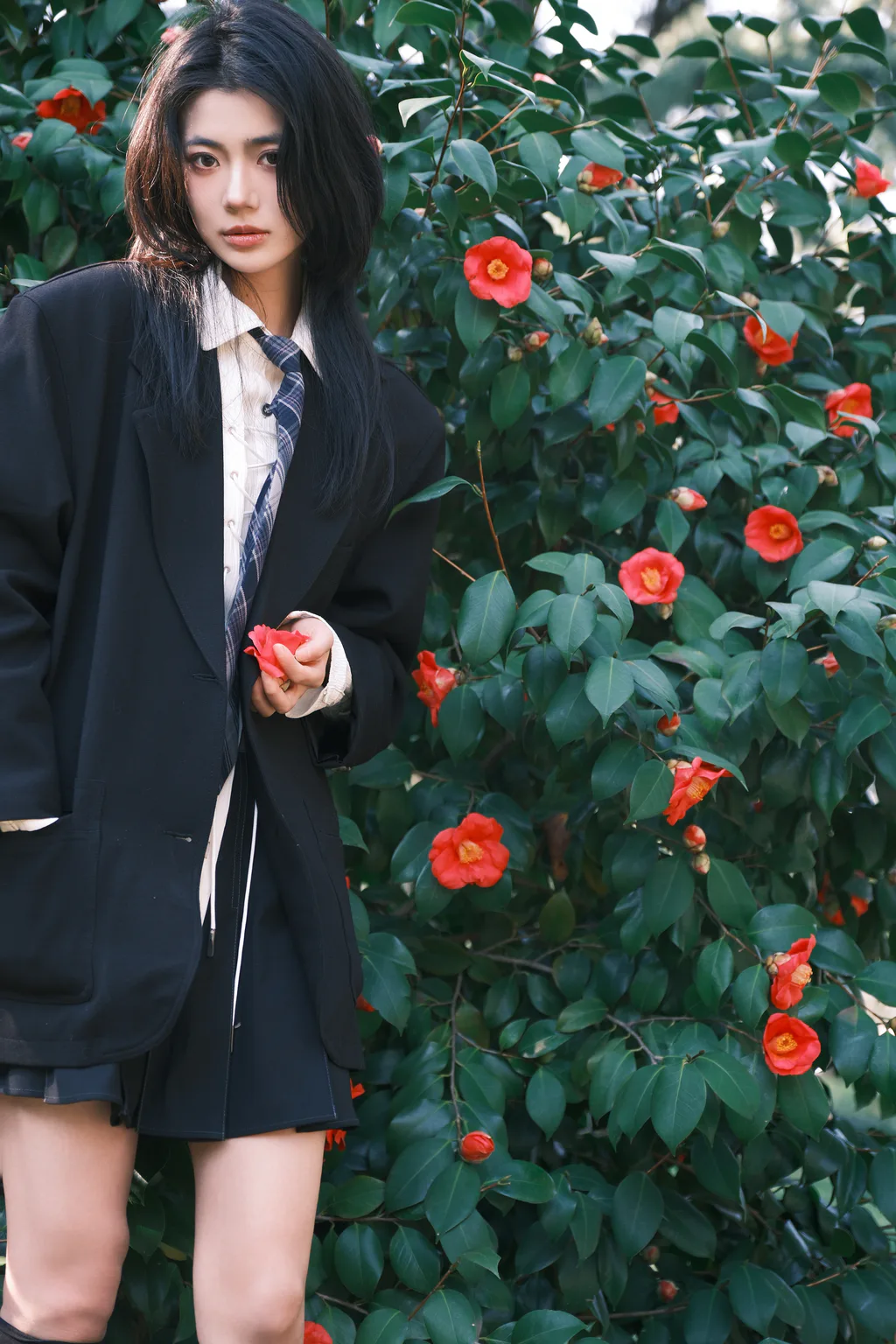 [YITUYU艺图语]2023.04.03 山茶物语 Elikaka[32+1P/298MB]插图1