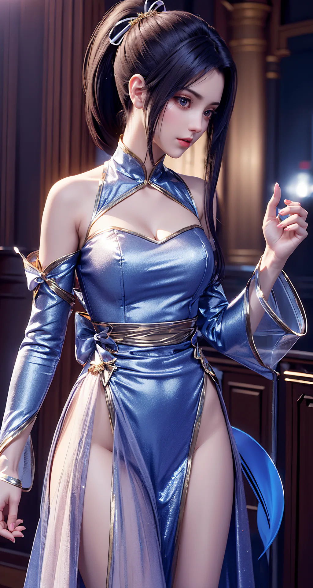 AI绘画 1100 斗破苍穹-夭夜[41P/111M]插图1