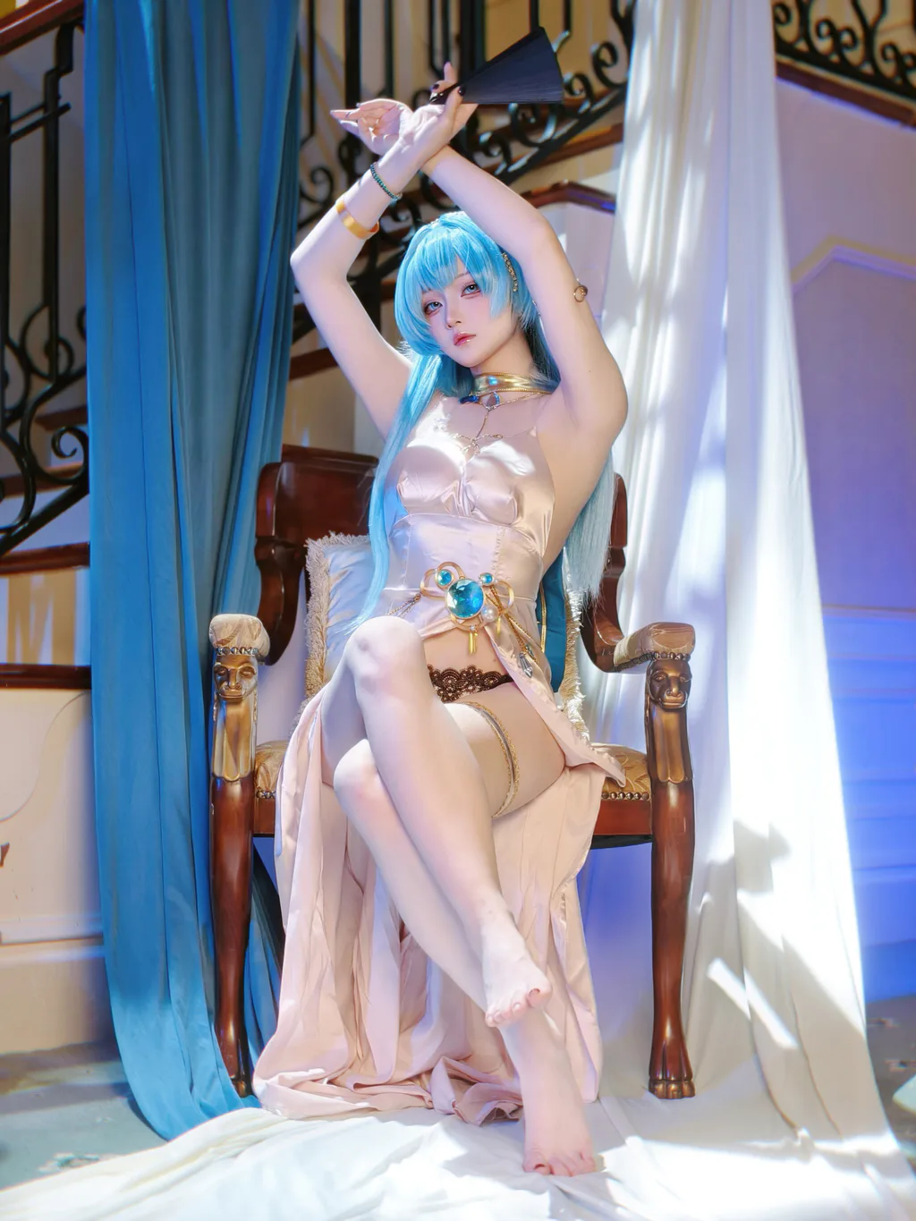 屿鱼 – 胜利女神 妮姬 海伦 礼服[60P/535MB]插图3