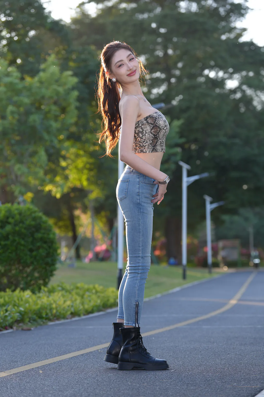 精选街拍作品 NO.6730 短靴牛仔珍妮[168P/157MB]插图3