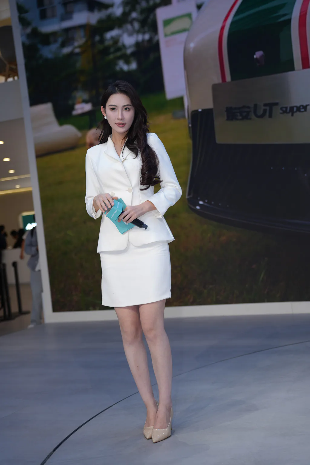 精选街拍作品 NO.6775 白色西装裙雨桐[127P/72MB]插图3