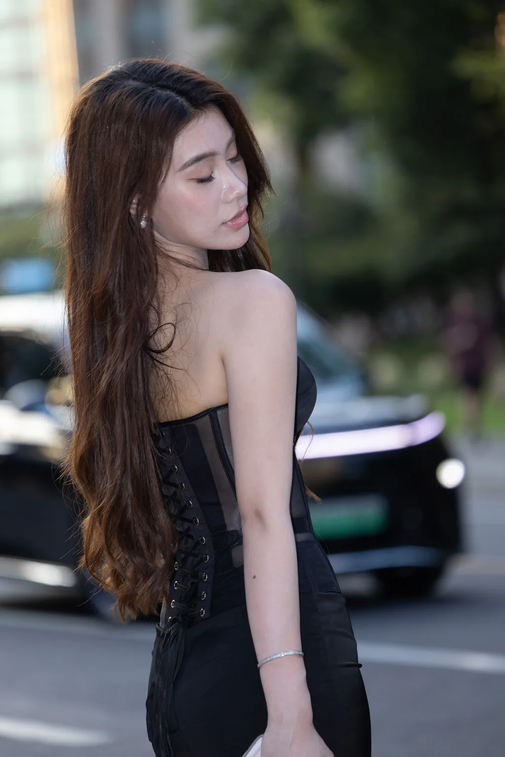 精选街拍作品 NO.6798 黑色长裙[134P/209MB]插图