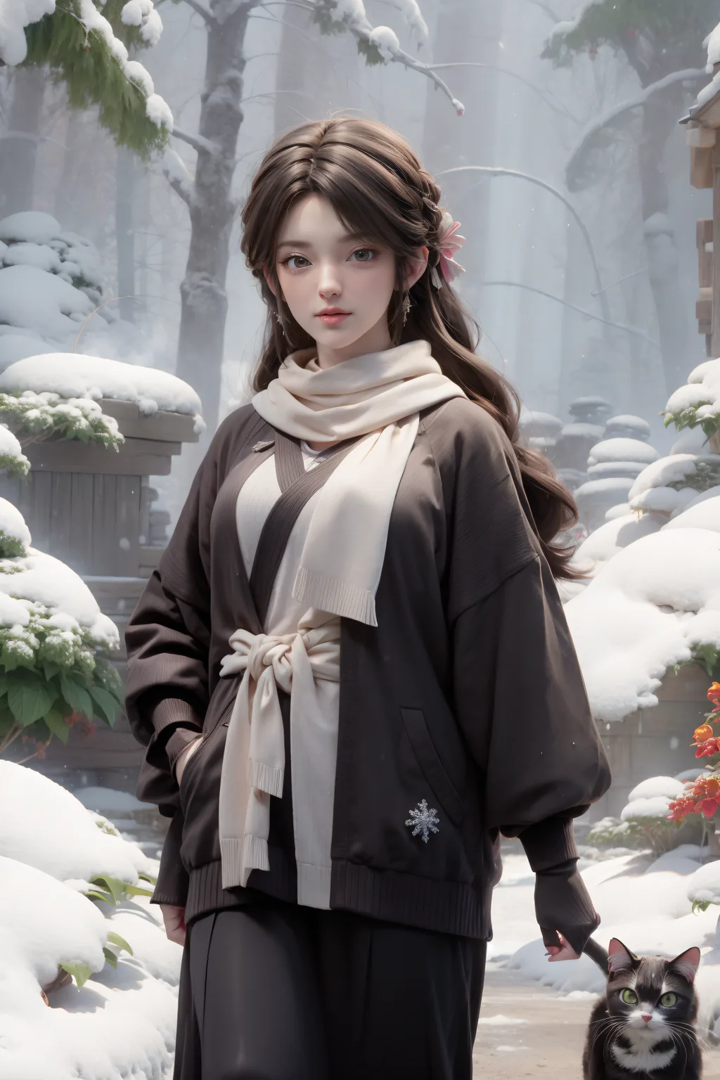 AI绘画 1086 完美世界-火灵儿[80P/520M]插图2