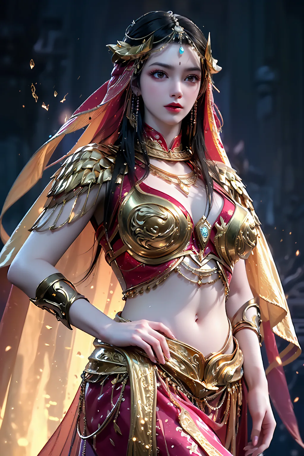 AI绘画 1091 武动乾坤-慕芊芊[98P/519M]插图2