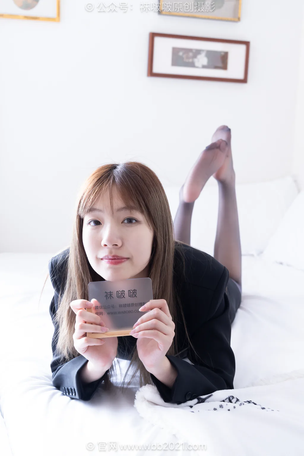 [BoBoSocks袜啵啵]NO.664 小甜豆-高跟鞋、油亮薄肉丝、油亮薄黑丝、ol风[153P/1V/4.84GB]插图3