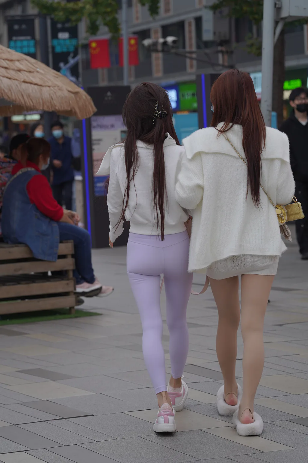 精选街拍作品 NO.6805 青春甜美闺蜜[132P/198MB]插图