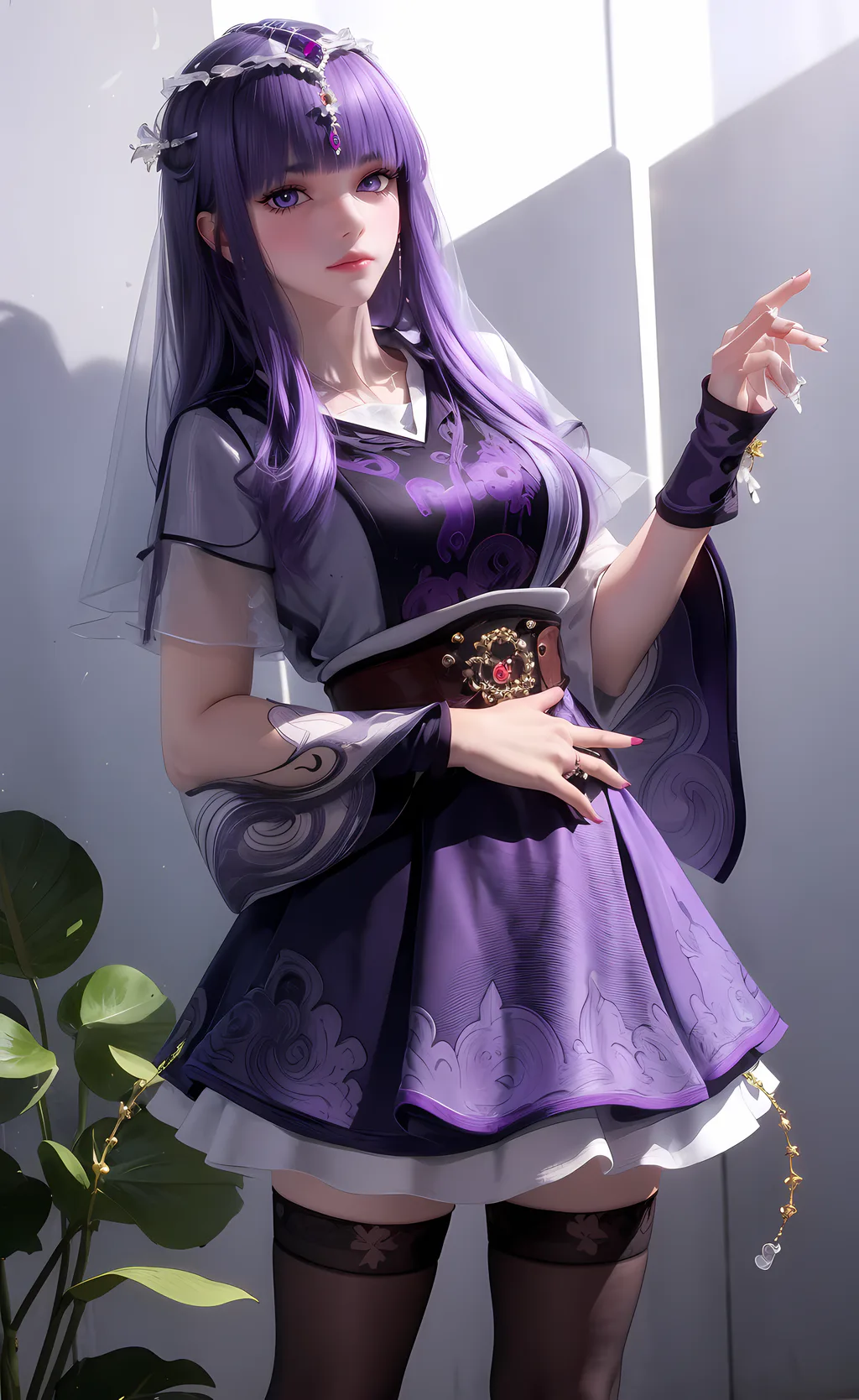 AI绘画 1074 秦时明月-少司命[78P/970M]插图3