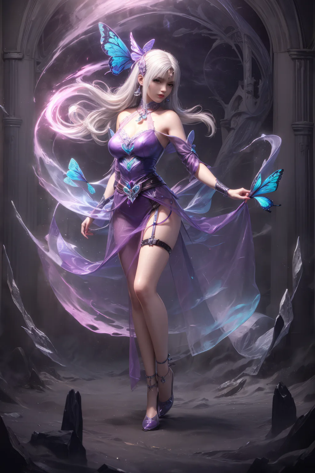 AI绘画 1079 斗破苍穹-小医仙[39P/560M]插图2