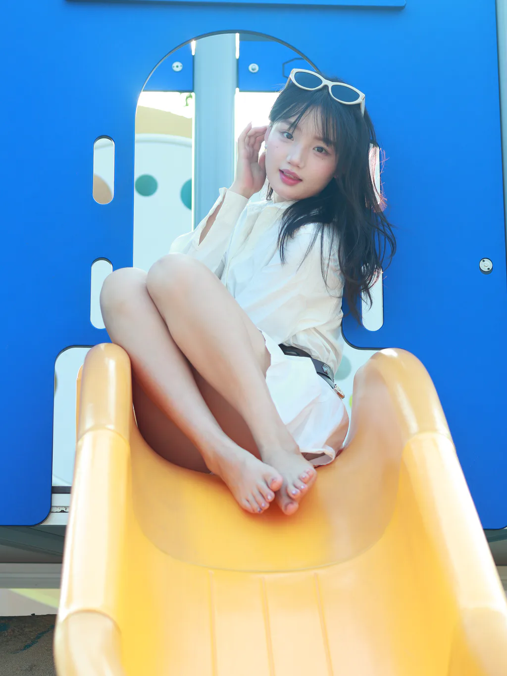 约拍系列 019号作品 白衣凉鞋[460P/46V/6.86GB]插图3