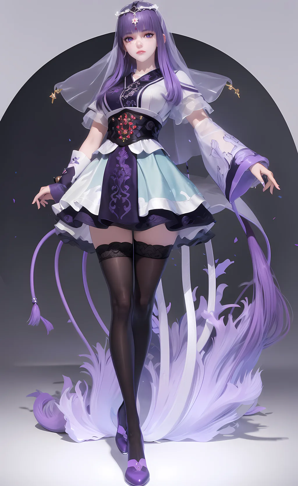 AI绘画 1074 秦时明月-少司命[78P/970M]插图