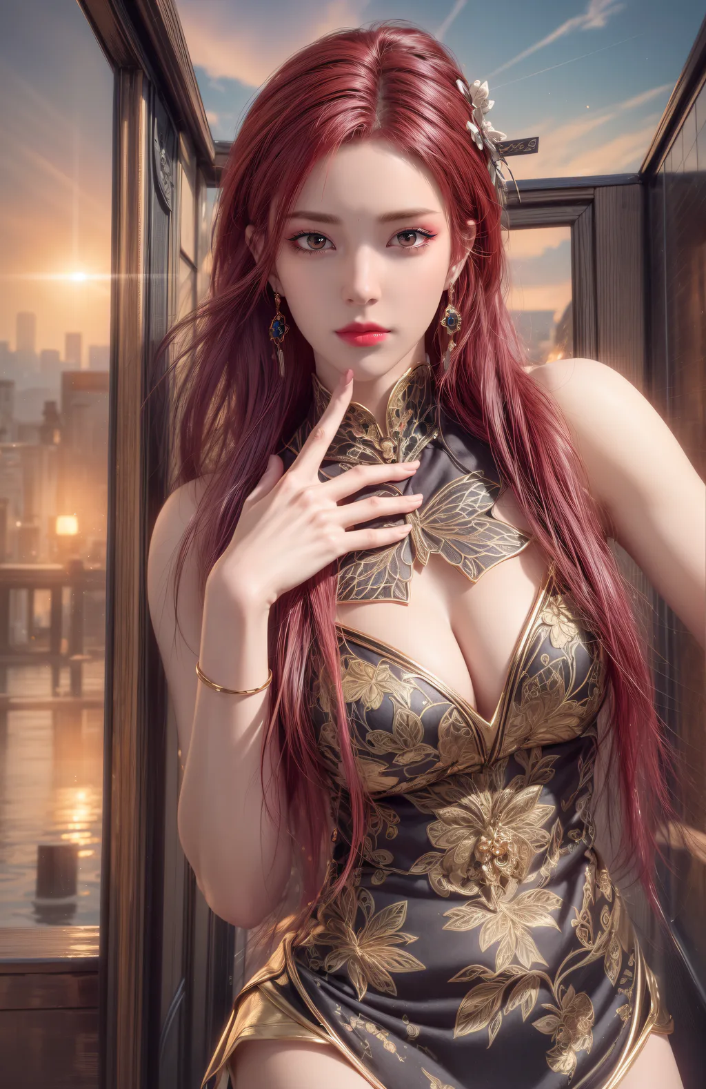 AI绘画 1084 斗破苍穹-雅菲[21P/170M]插图