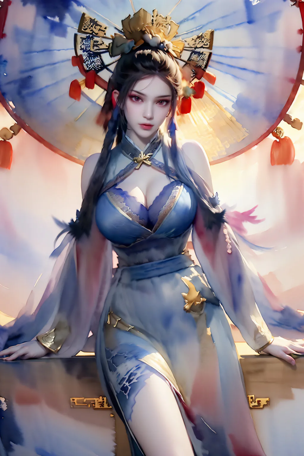 AI绘画 1082 画江湖不良人-女帝[144P/85M]插图3
