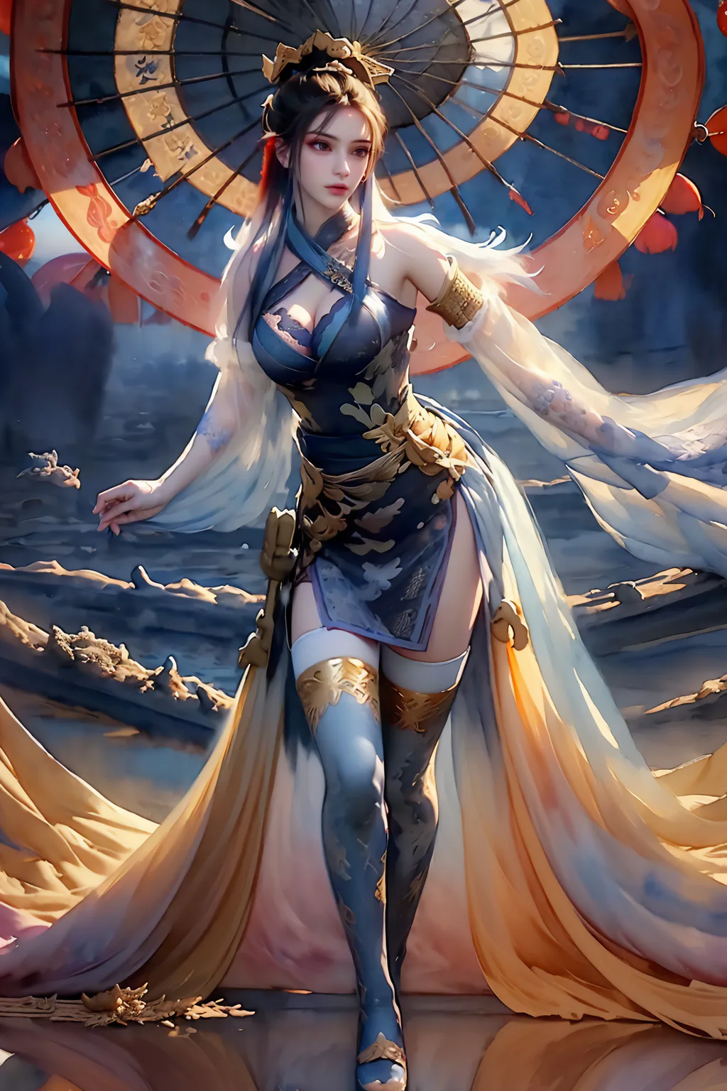 AI绘画 1082 画江湖不良人-女帝[144P/85M]插图