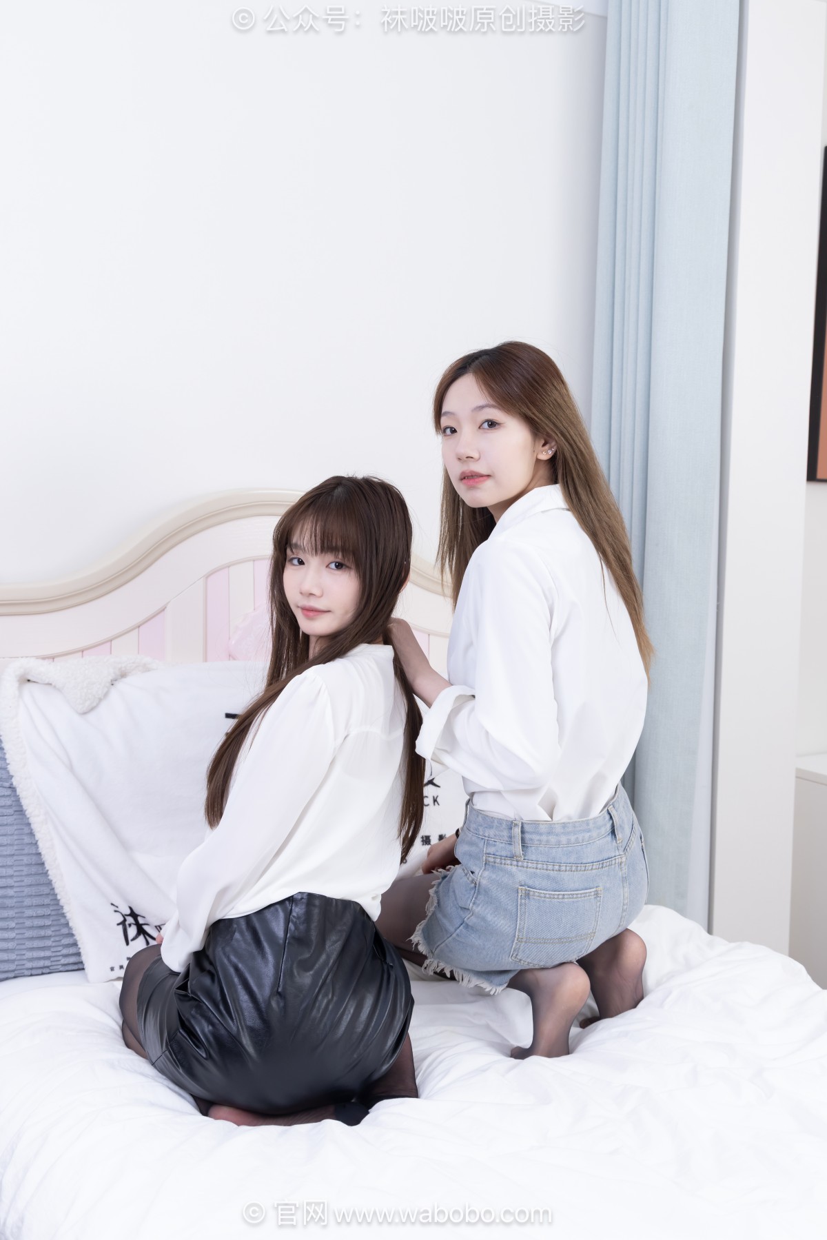 袜啵啵694期：小甜豆、甜甜圈-花絮版 [210P/1V/7.81GB]插图2
