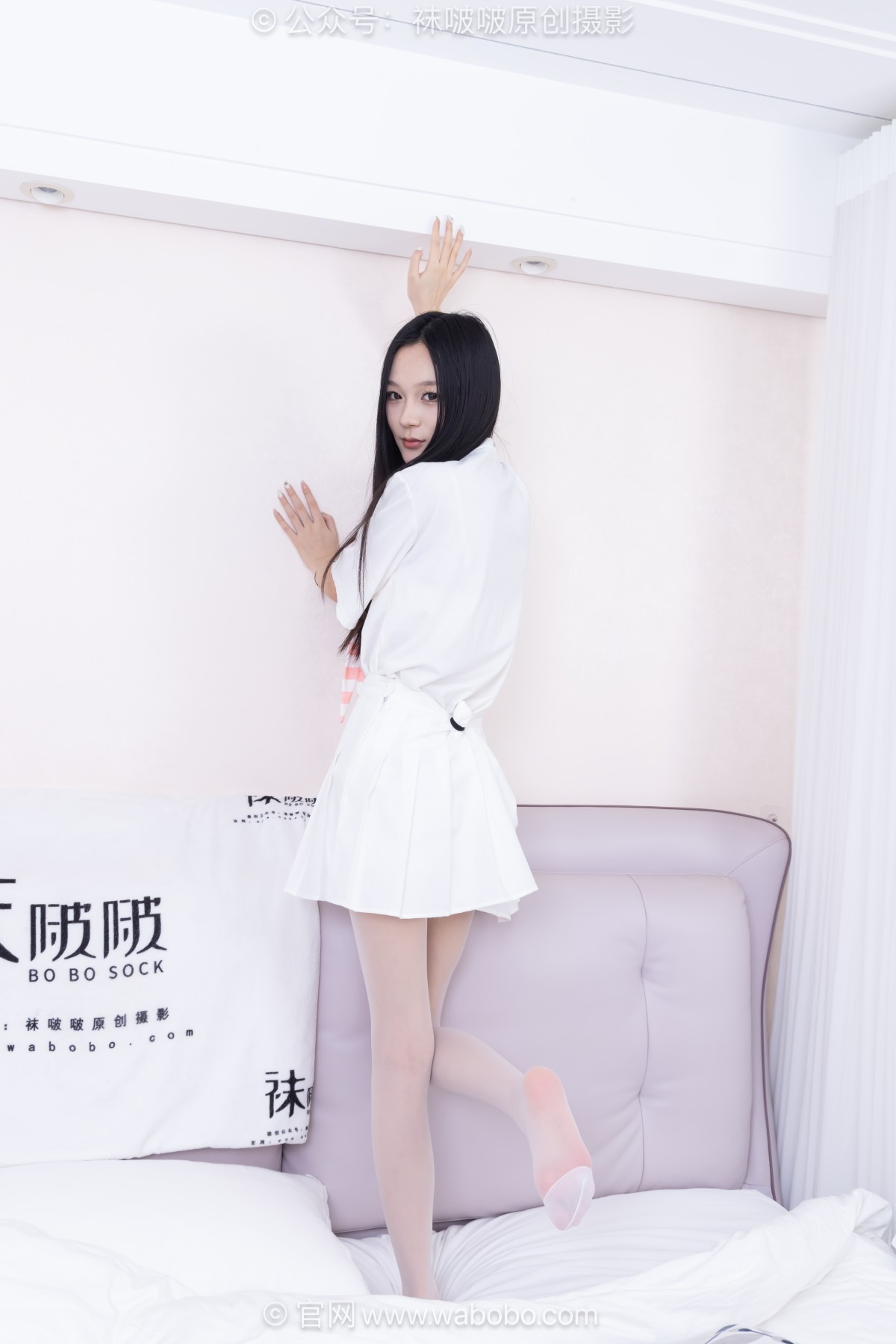 袜啵啵692期：焦糖-花絮版 [152P/1V/6.06GB]插图3