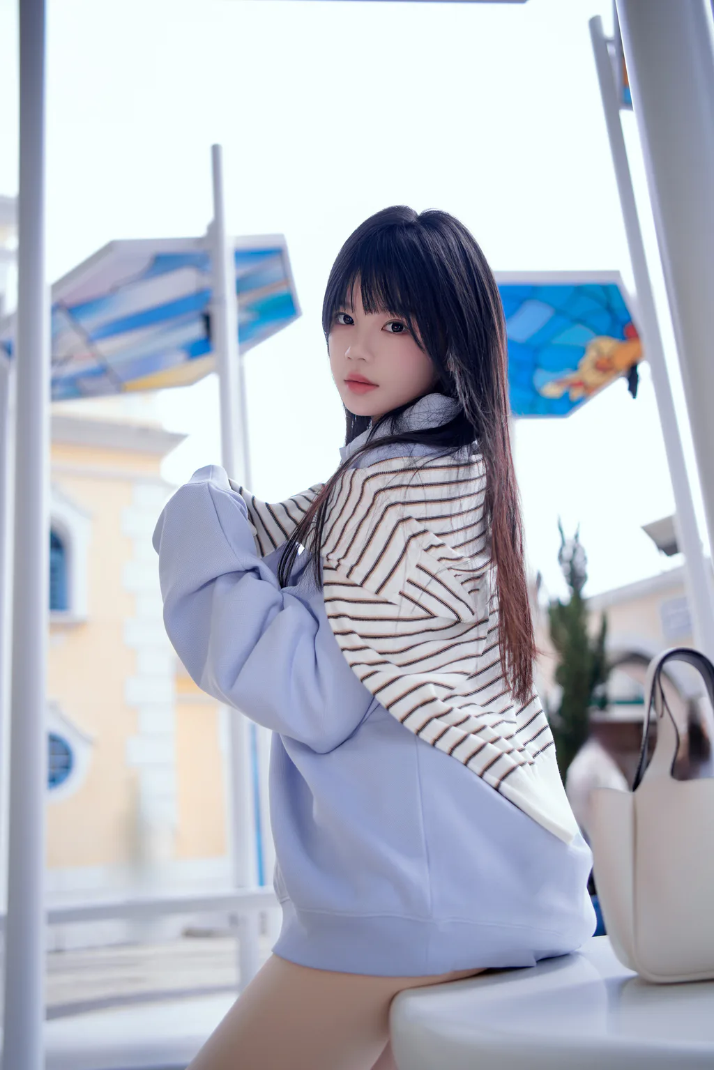 桜桃喵 – 蓝[20P/369MB]插图1