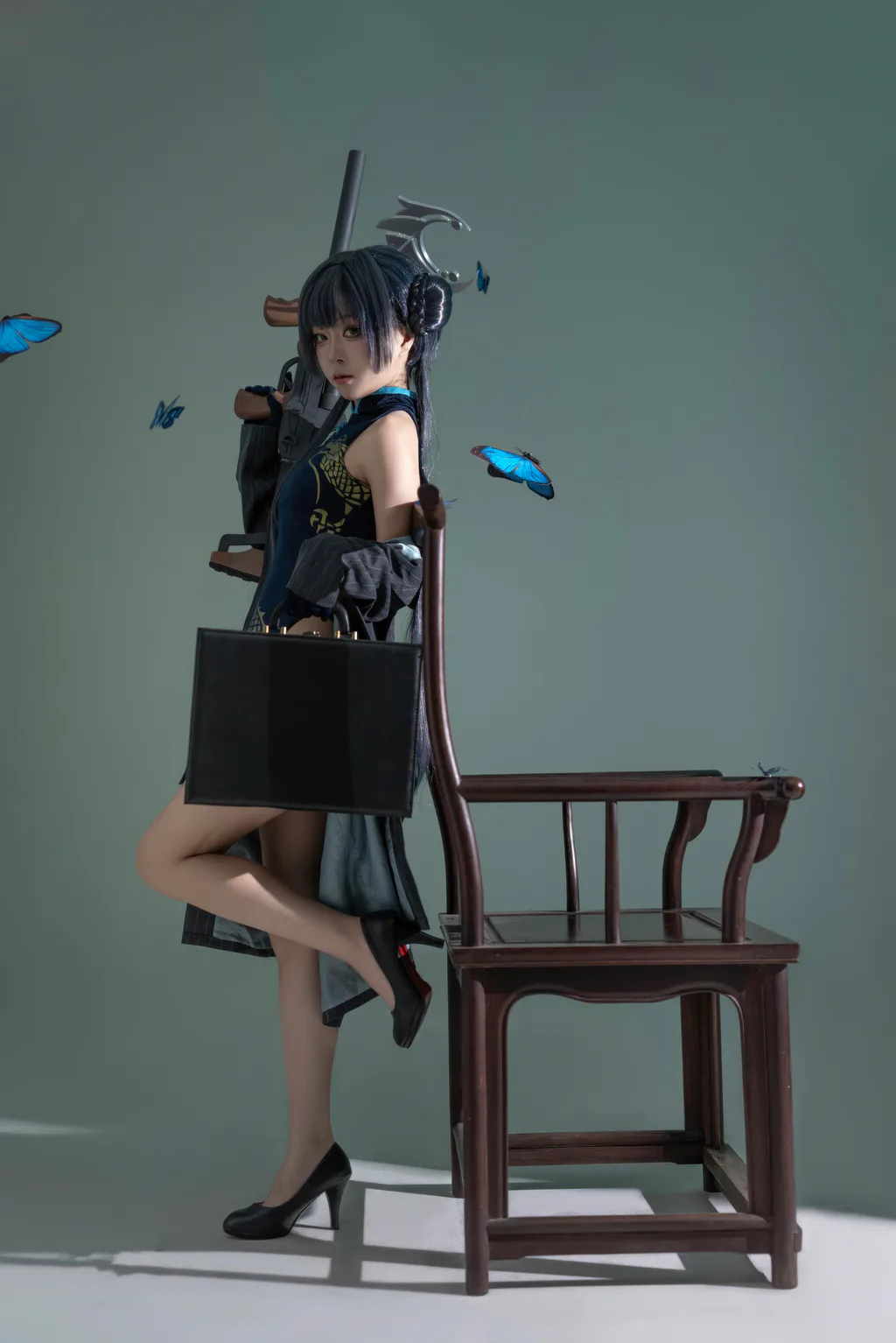 矢量鱼 – 蔚蓝档案 龙华妃咲[24P/238MB]插图1