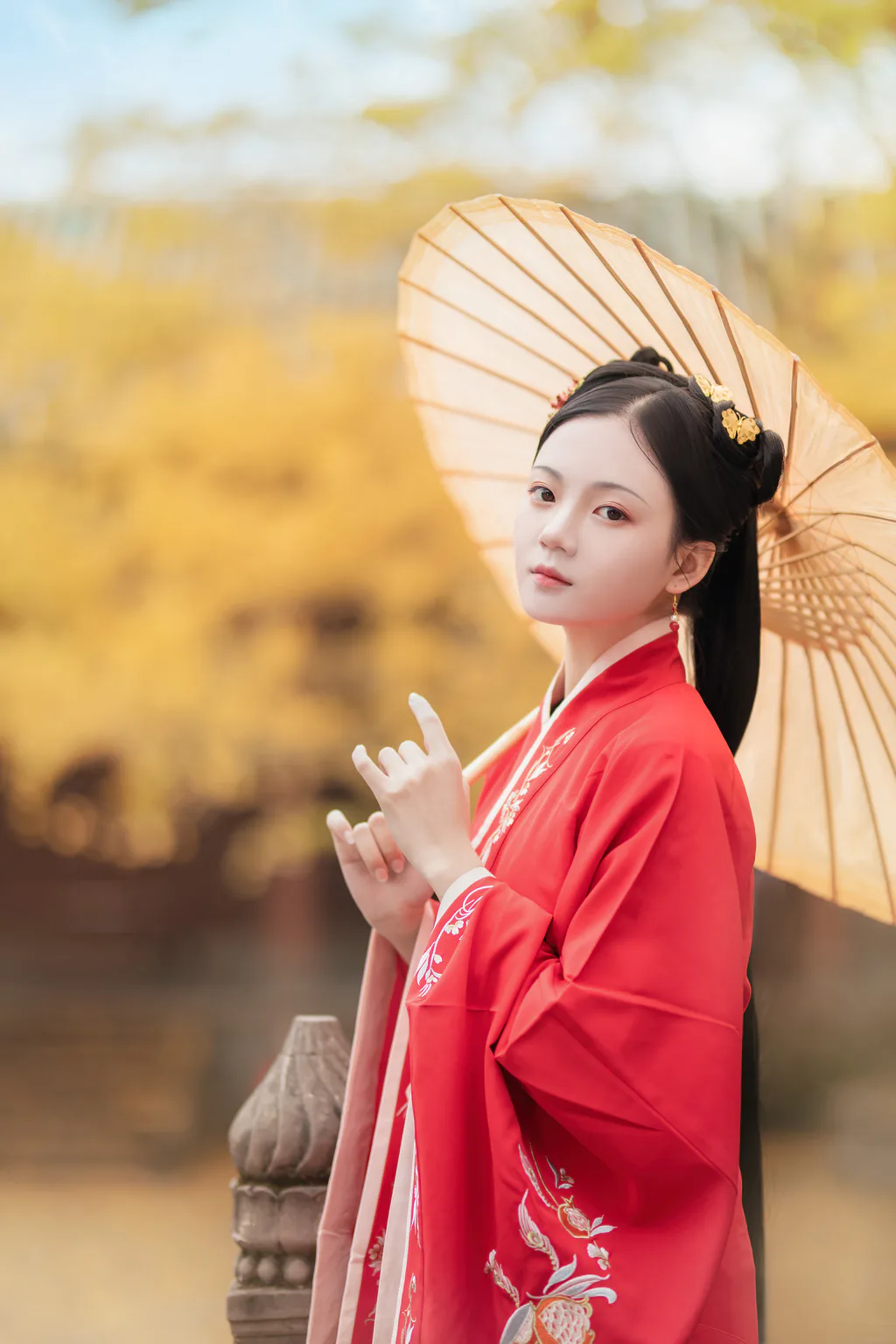[YITUYU艺图语]2023.04.20 秋风寄信来 壁花少女vi[22+1P/82MB]插图1