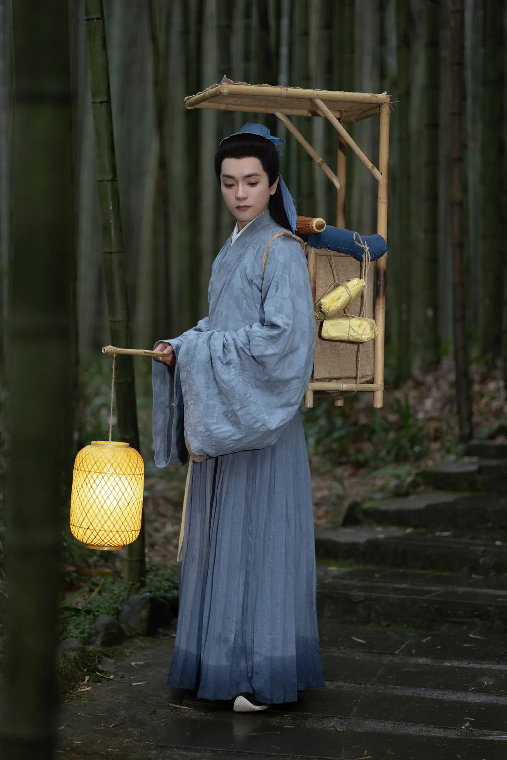 [YITUYU艺图语]2023.04.24 书生与卖茶女 素昧在路上&杰桑桑桑_ [25+1P/267MB]插图