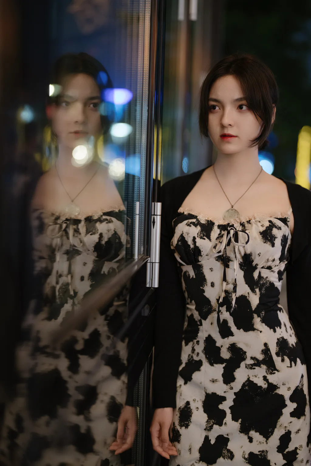 [YITUYU艺图语]2023.04.19 1.2大光圈下纯自然拍摄的夜景人像 dudu [26+1P/493MB]插图