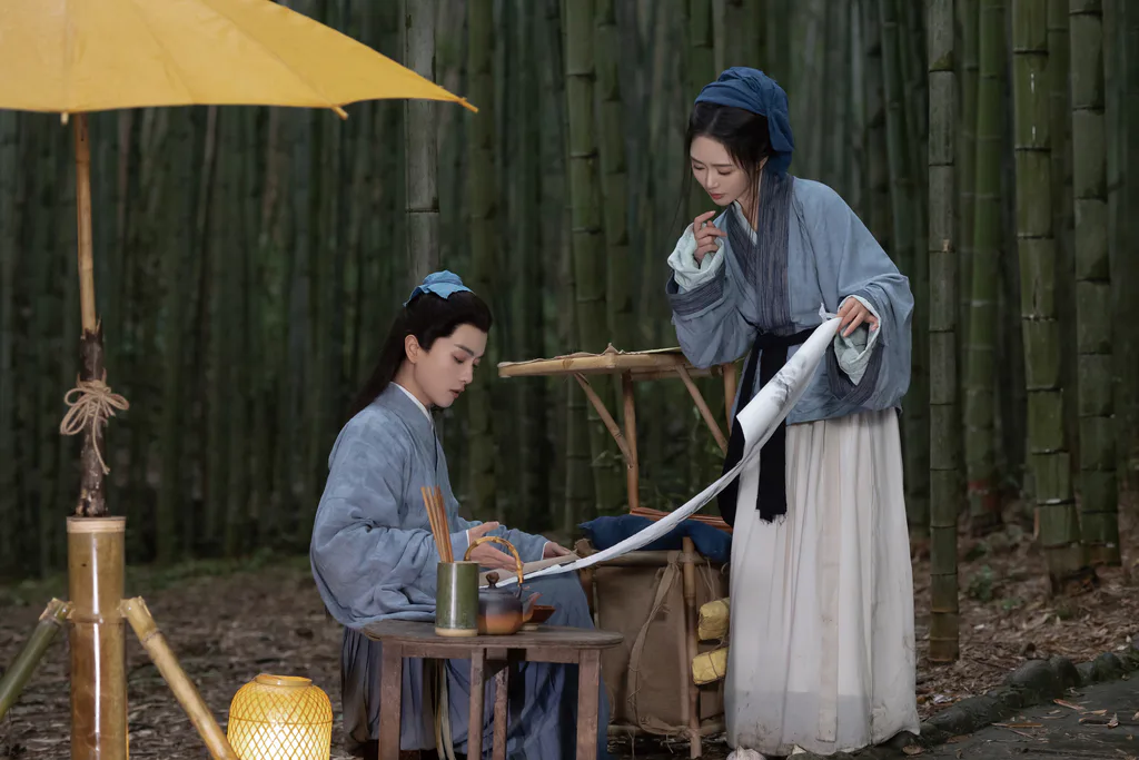 [YITUYU艺图语]2023.04.24 书生与卖茶女 素昧在路上&杰桑桑桑_ [25+1P/267MB]插图2