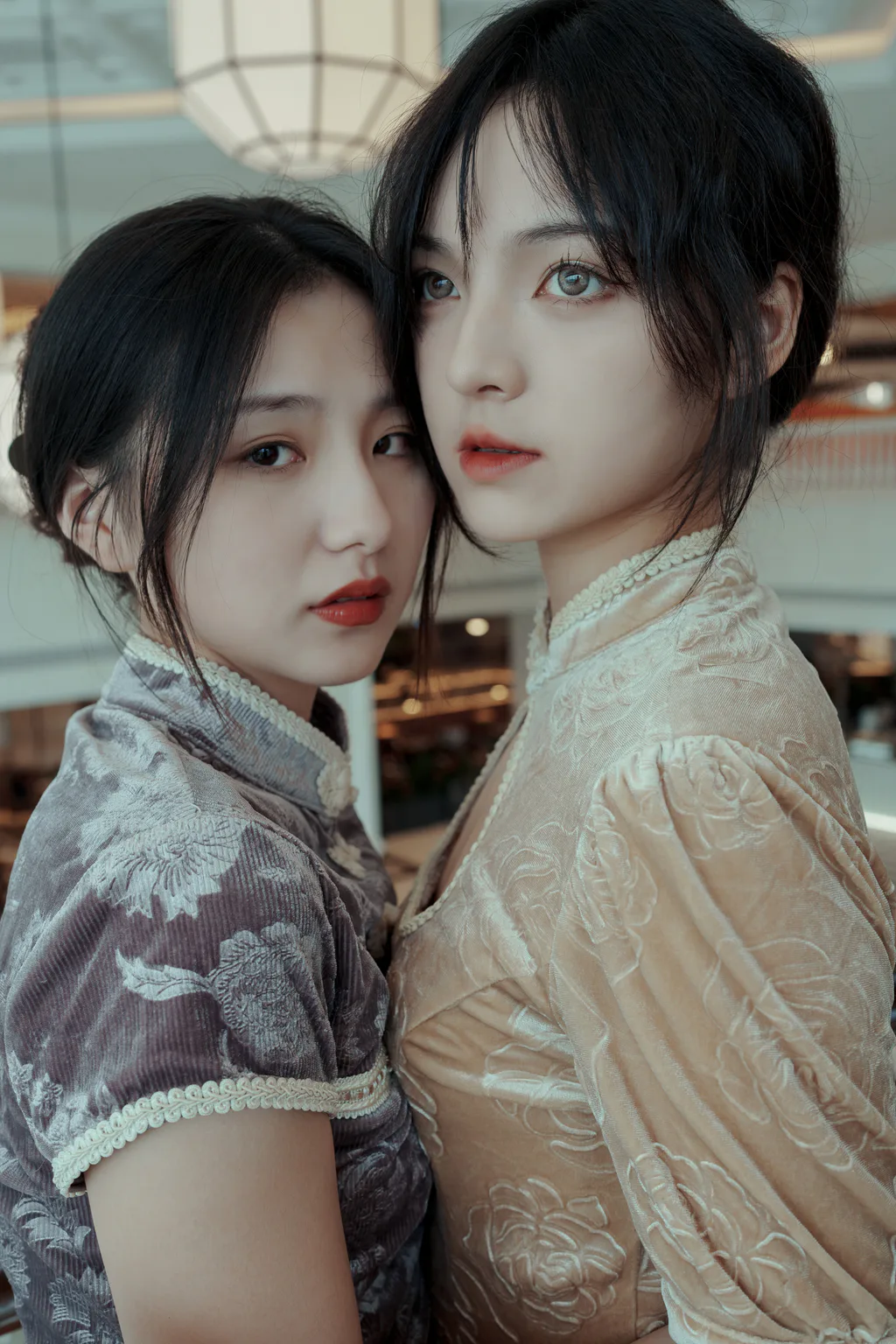 [YITUYU艺图语]2023.04.22 旗袍姐妹花 dudu [22+1P/201MB]插图2