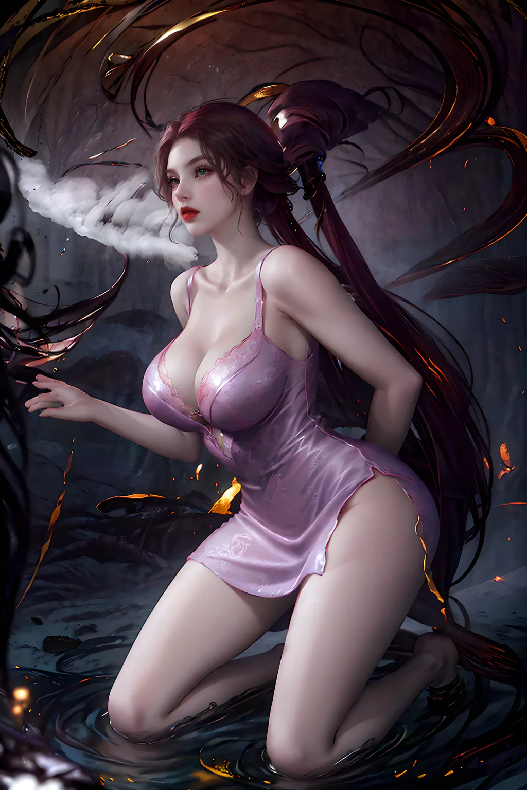 AI绘画 1142 斗罗大陆-比比东[24P/165M]插图2