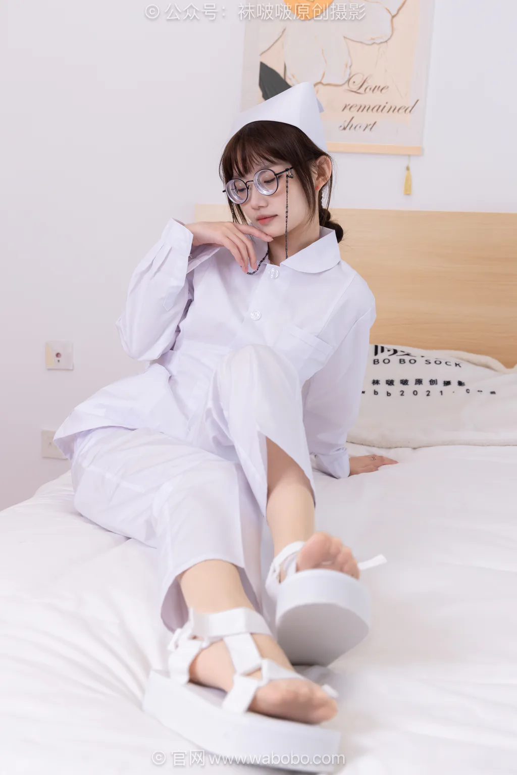 [BoBoSocks袜啵啵]NO.688 甜甜圈-凉鞋、薄肉丝、互士服、裸足[163P/1V/5.48GB]插图3