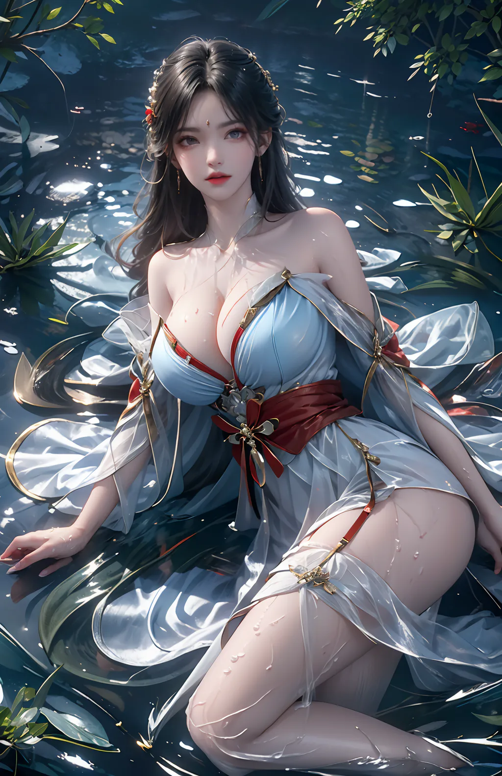AI绘画 1135 完美世界-芙蕖[71P/358M]插图