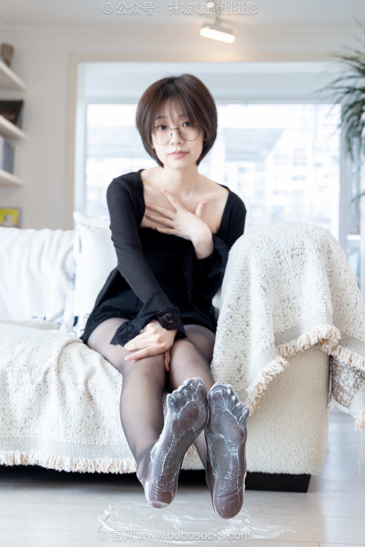 袜啵啵704期：小甜豆-花絮版 [166P/1V/6.64GB]插图3