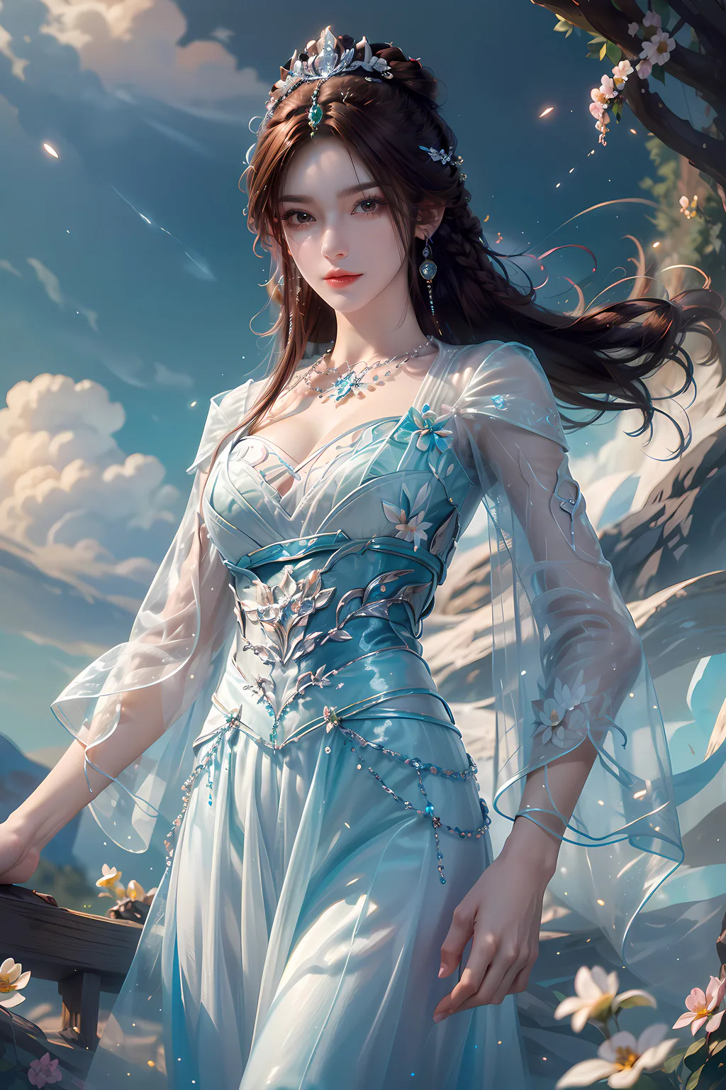 AI绘画 1110 完美世界-叶倾仙[20P/305M]插图1