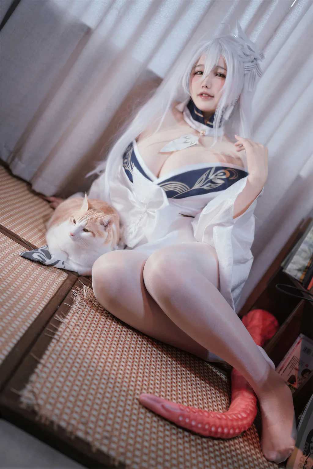 阿半今天很开心 NO.045 – 碧蓝航线 白凤和服[44P/1V/687MB]插图