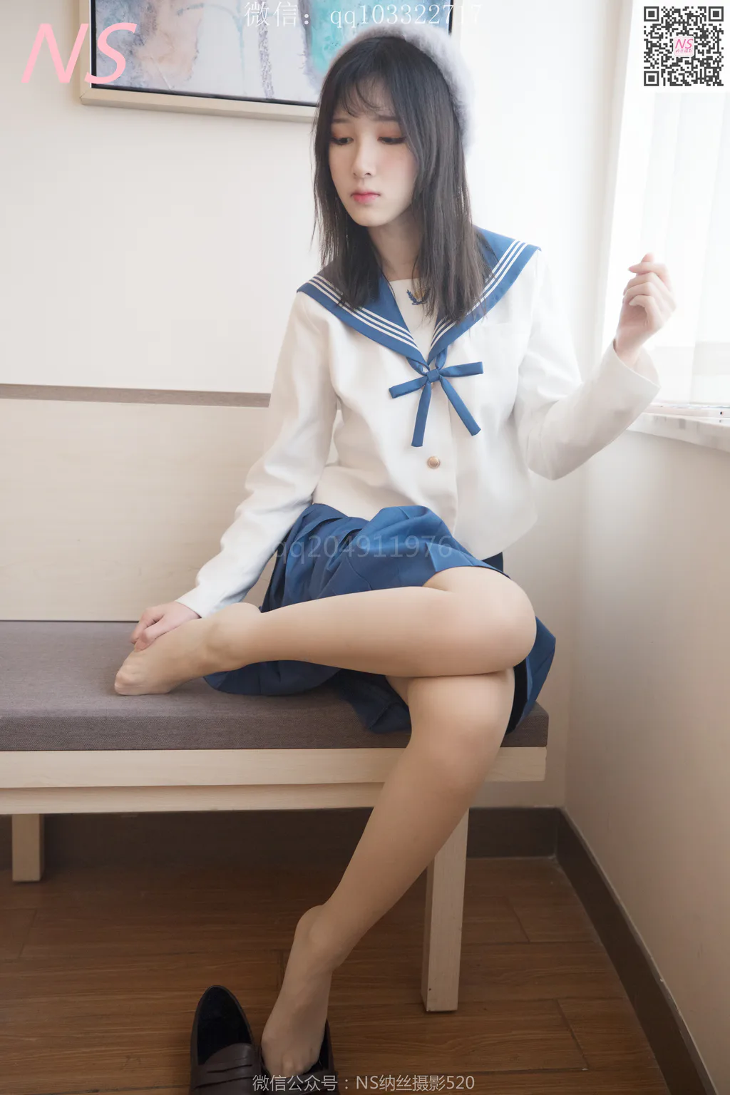 [纳丝摄影]0108 楚楚 楚楚动人的丝袜少女[93P/1V/1.68GB]插图