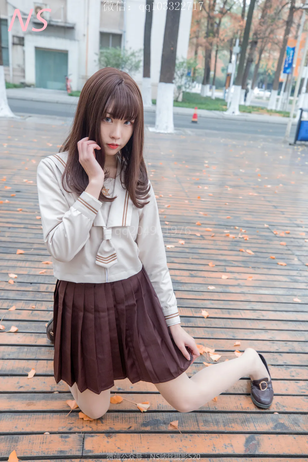 [纳丝摄影]0153 枫之少女 白丝肉丝萌萌哒的枫[93P/1V/1.44GB]插图