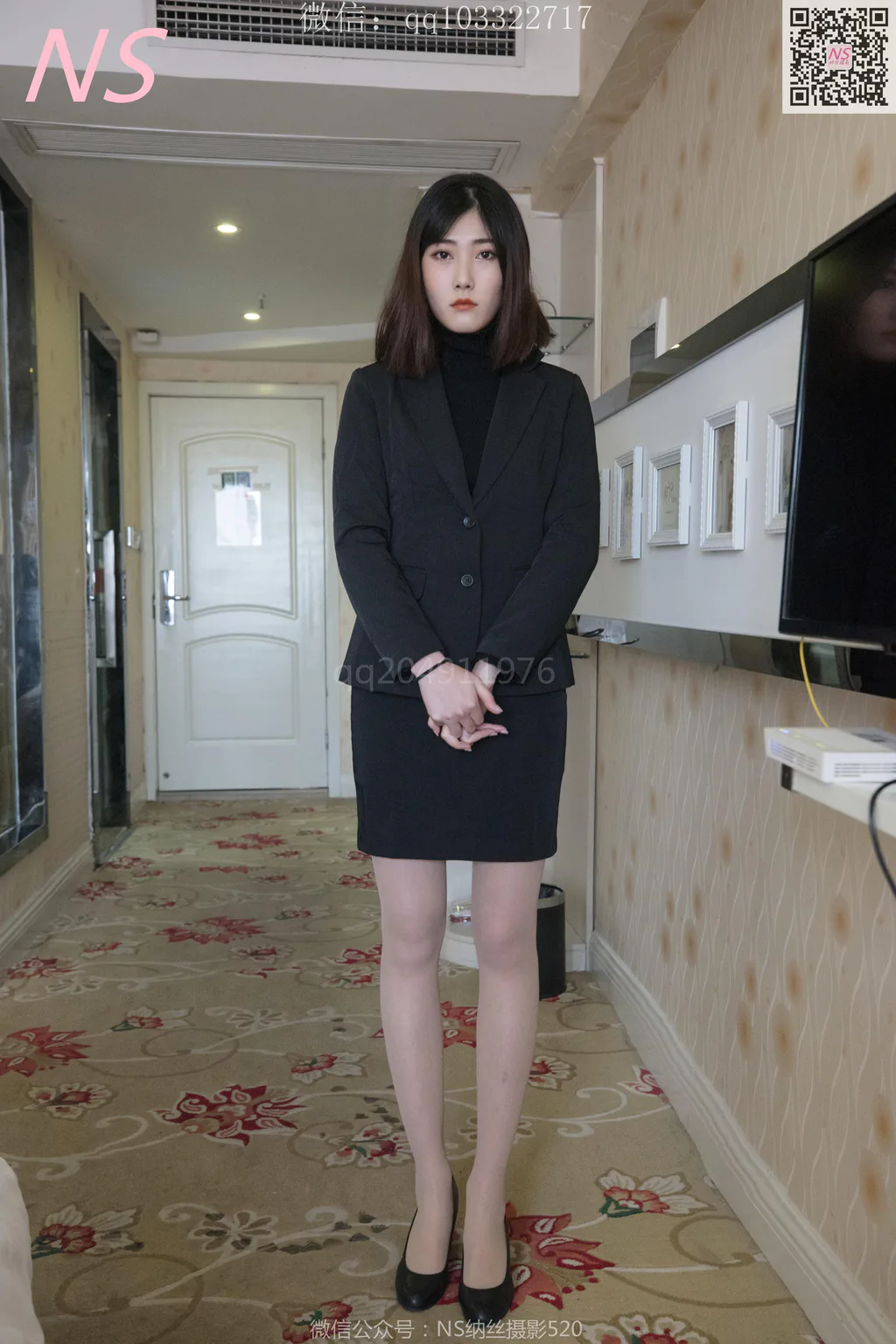 [纳丝摄影]0159 小鹿鹿的礼仪丝袜丝族[74P/229MB]插图1