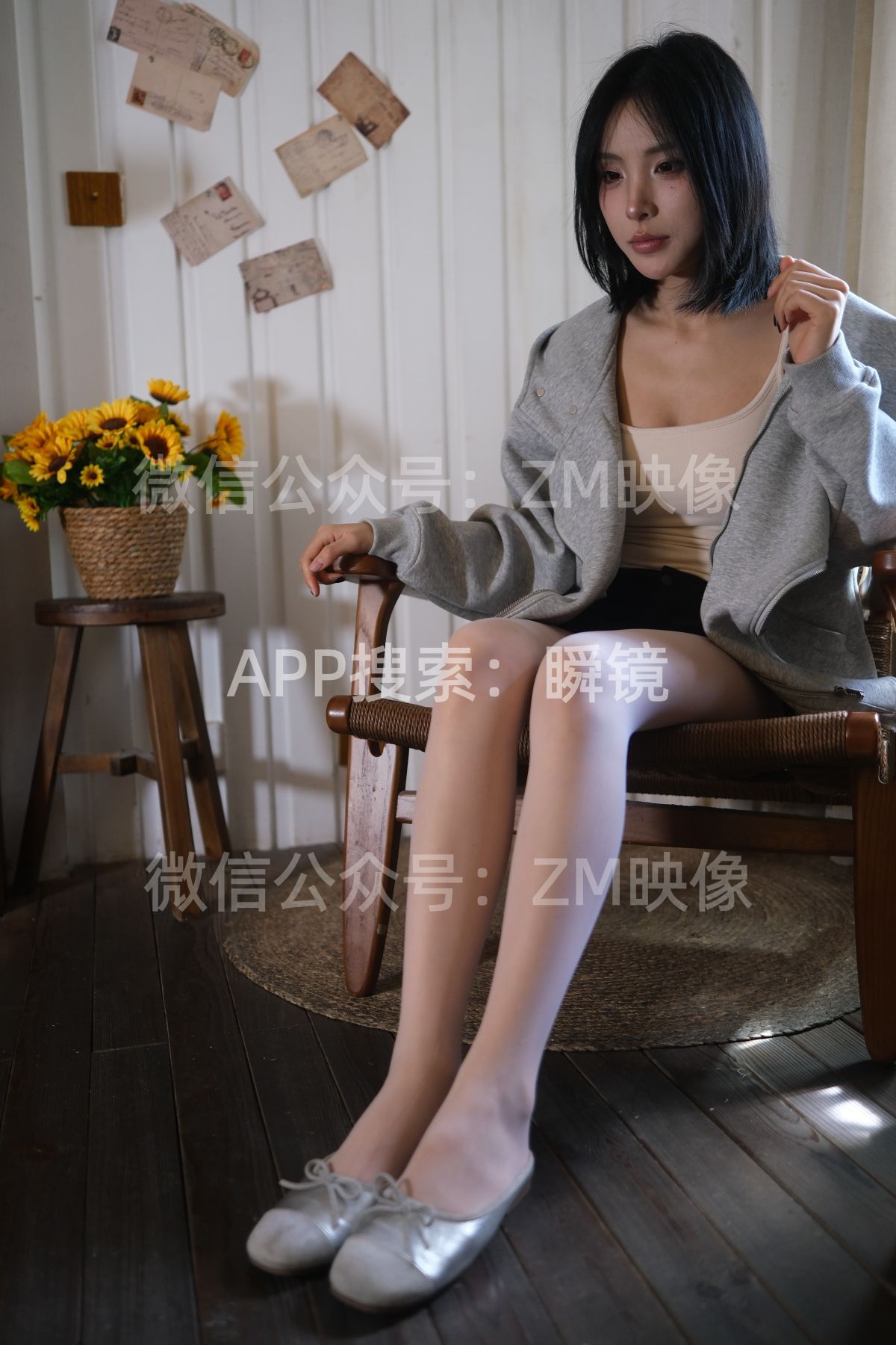 织梦映像：六月众筹一期-白丝版 [200P/1V/1.30GB]插图1