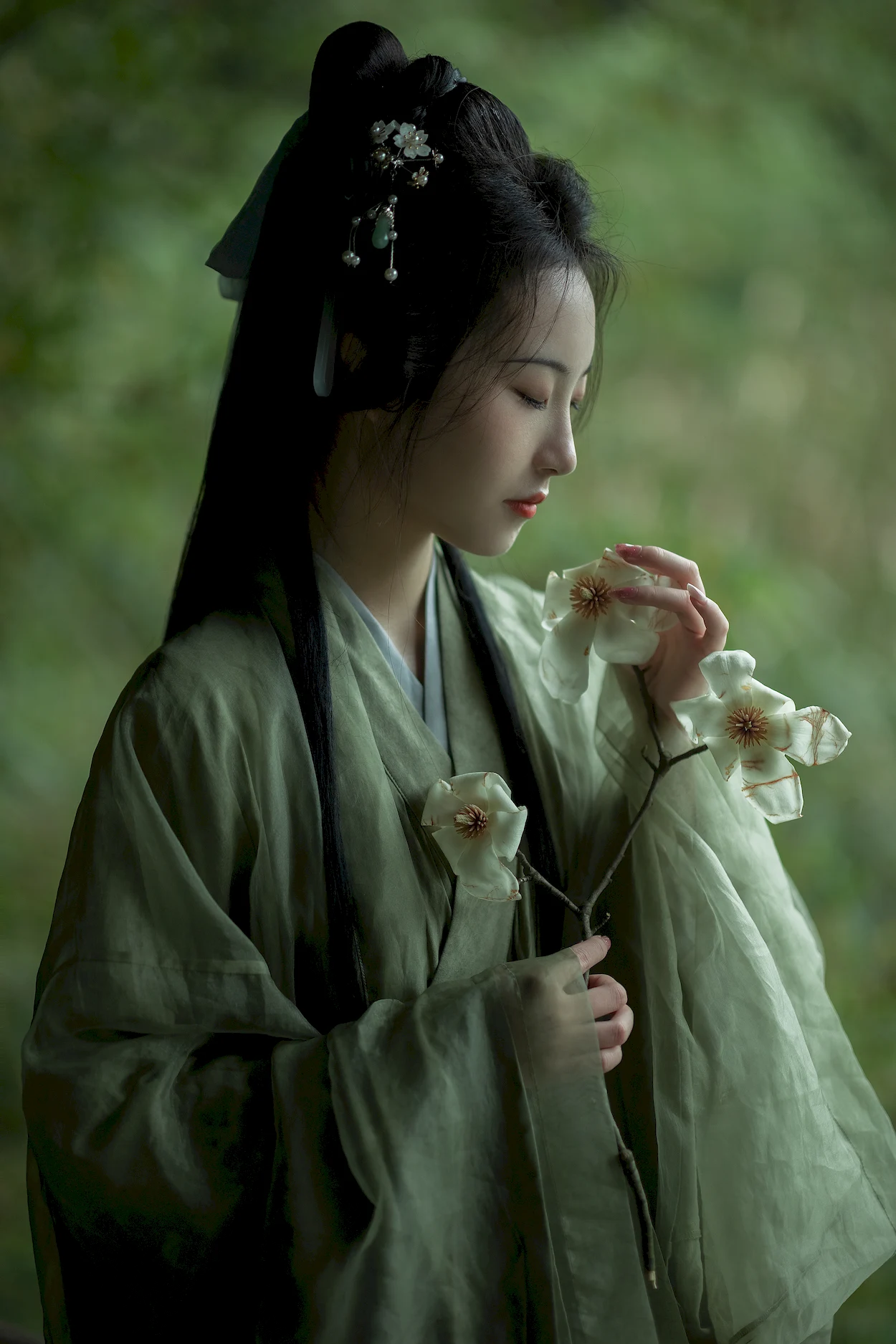 [YITUYU艺图语]2023.06.23 绿意晓声浓 沈云缭[37+1P/550MB]插图2