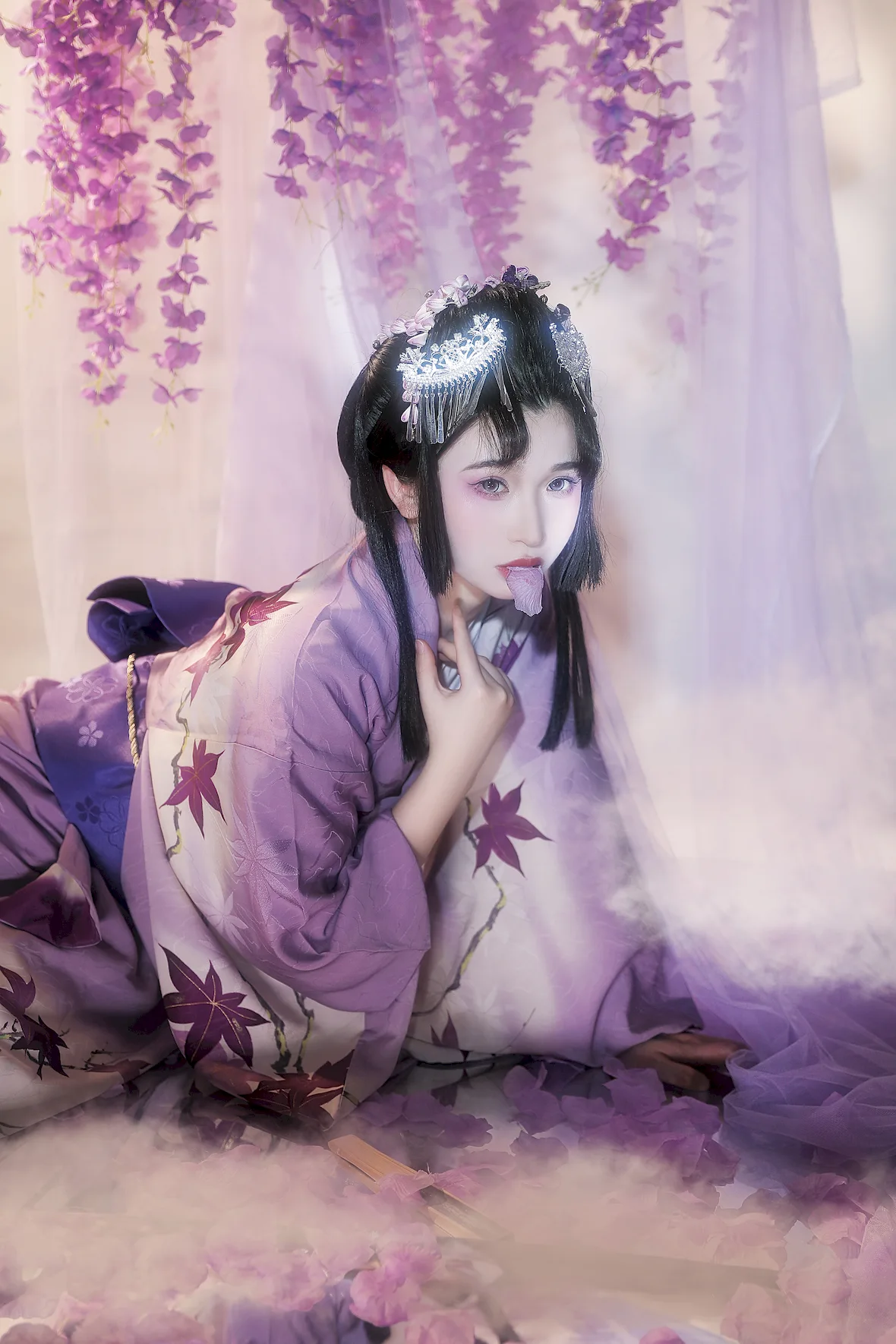 [YITUYU艺图语]2023.07.03 紫藤花妖 猫咪[22+1P/238MB]插图3