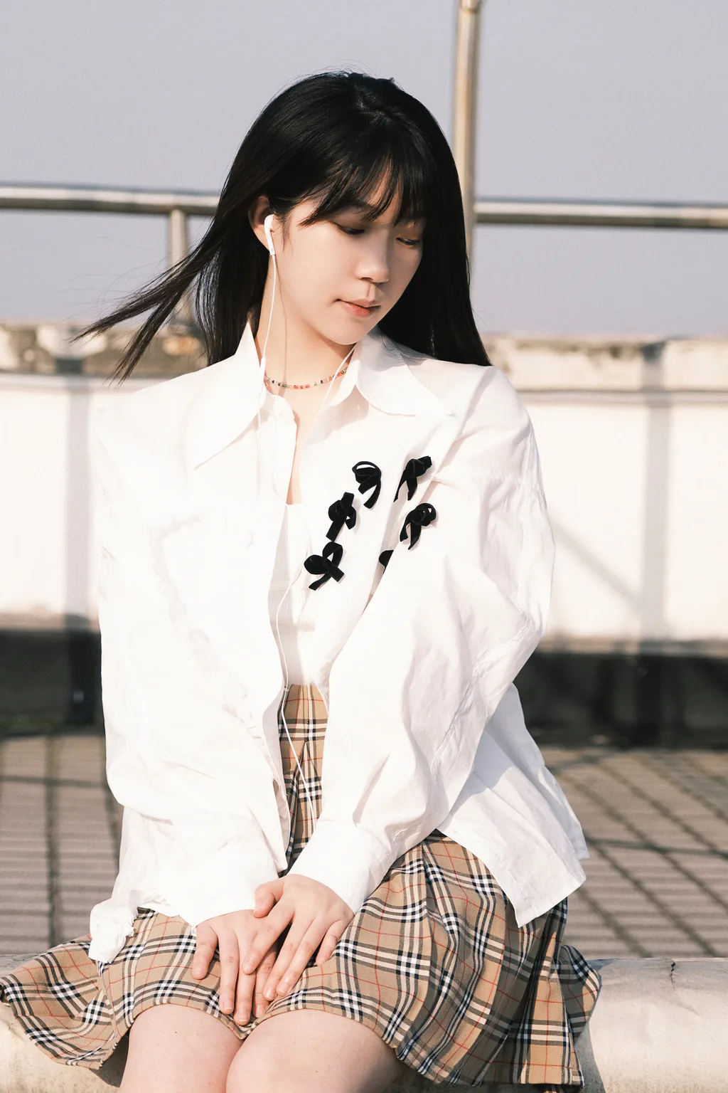 [YITUYU艺图语]2023.06.16 天台青春 菠菜三明治[21+1P/198MB]插图1