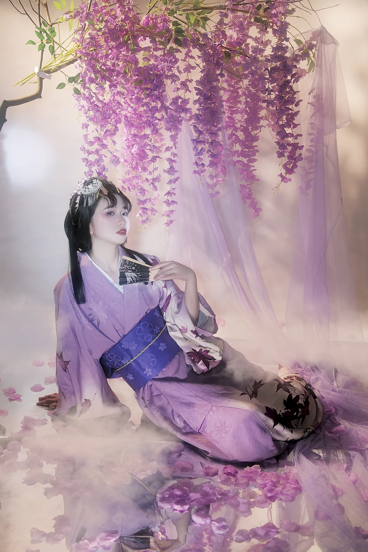 [YITUYU艺图语]2023.07.03 紫藤花妖 猫咪[22+1P/238MB]插图