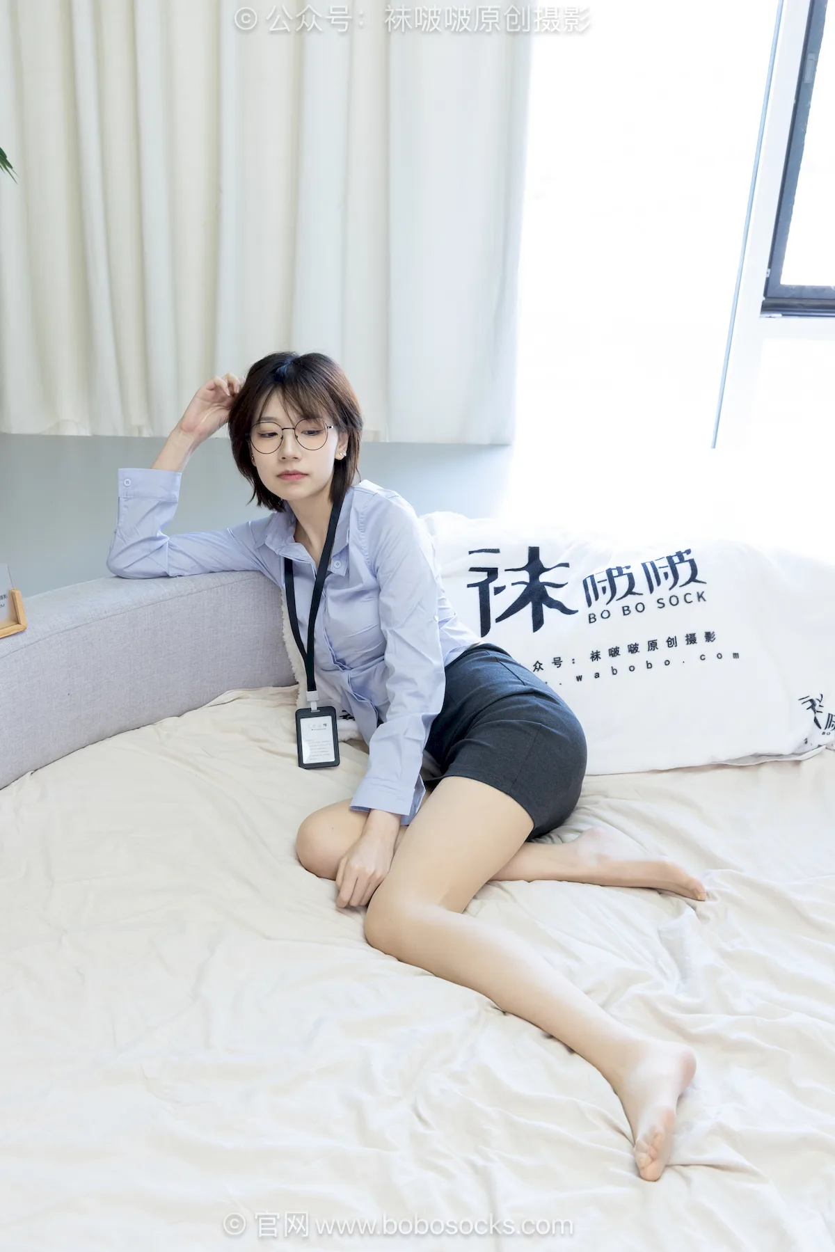 [BoBoSocks袜啵啵]NO.727 小甜豆-高跟鞋、薄肉丝、ol至服[148P/1V/5.78GB]插图3
