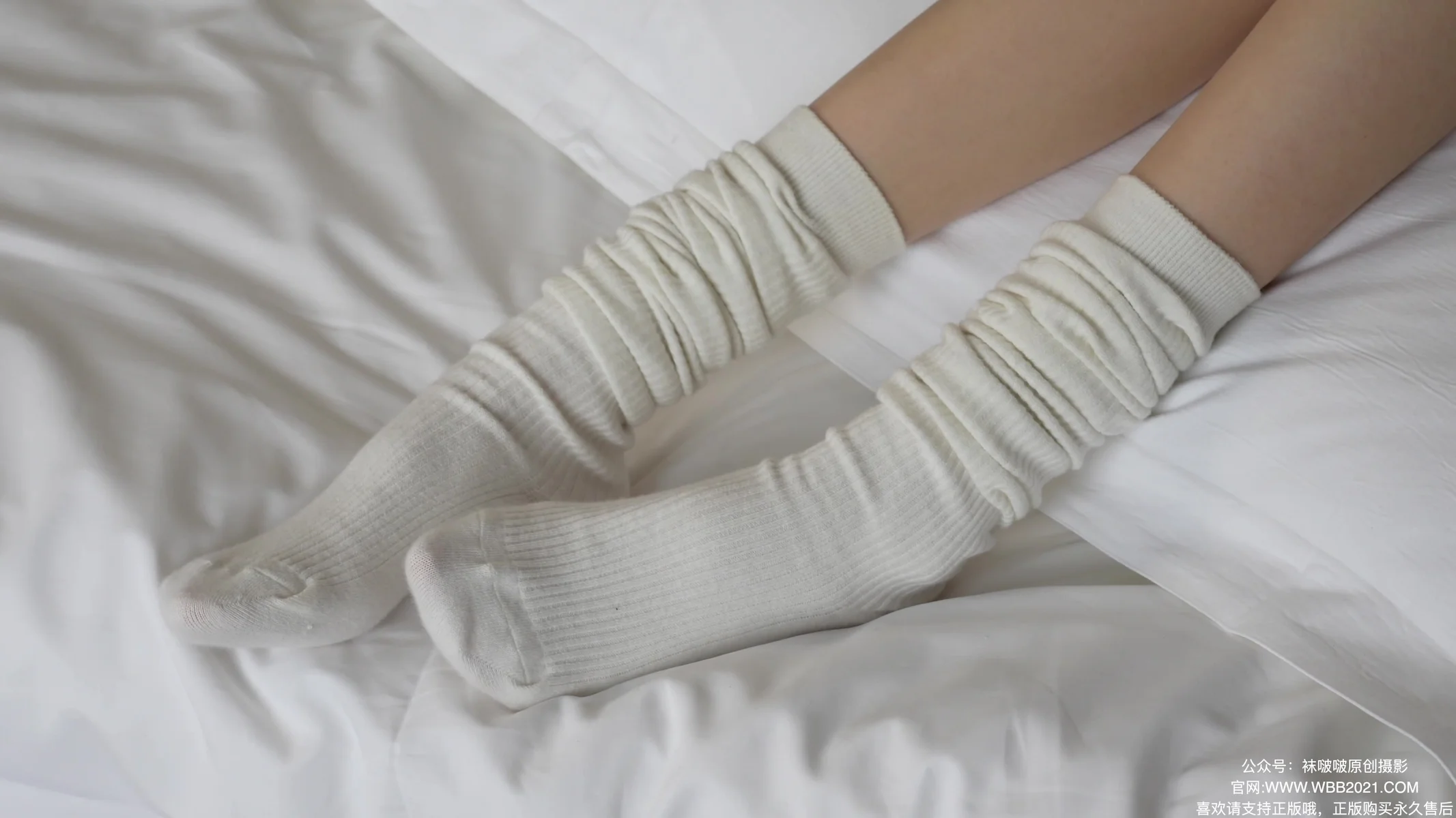 [BoBoSocks袜啵啵]积分限定作品 NO.026 稚予-帆布鞋、白色棉堆堆袜[1V/4.08GB]插图