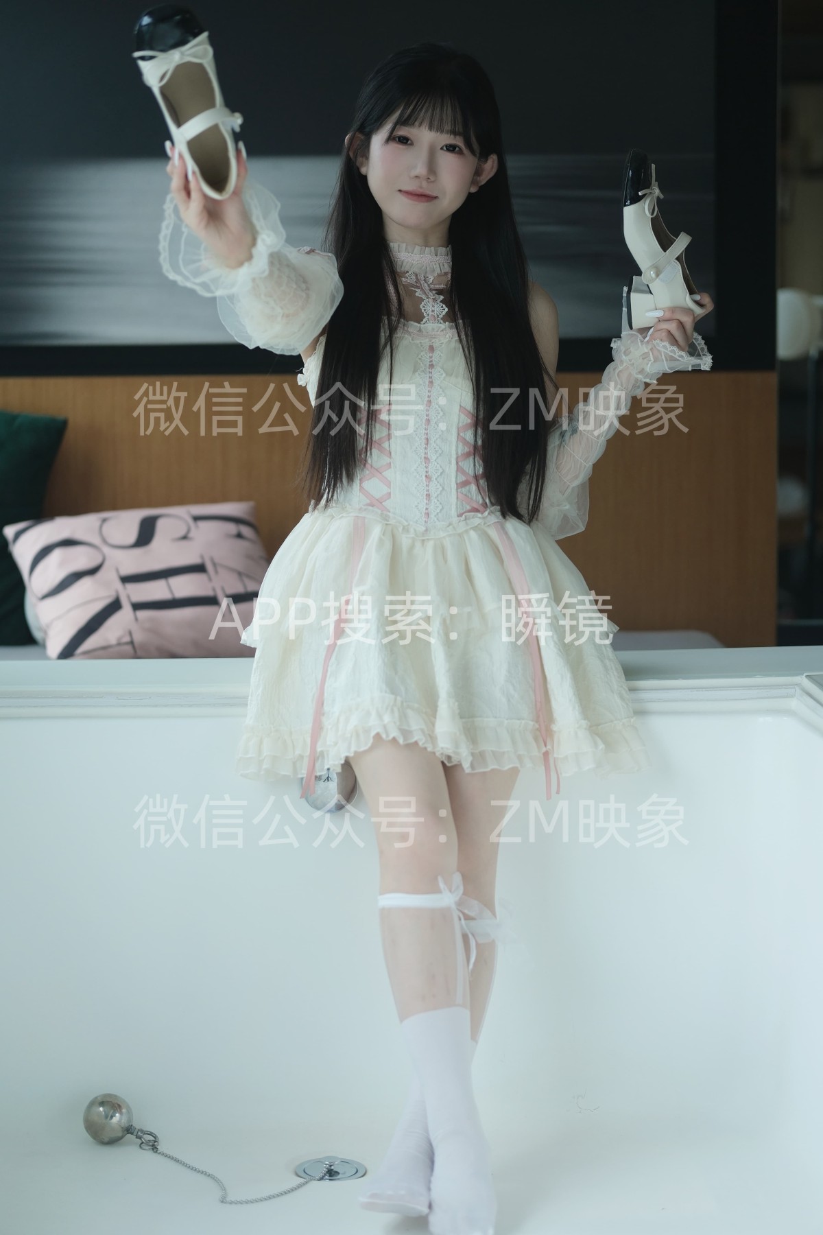 织梦映像：六月众筹二期-白丝版 [191P/1V/676MB]插图1